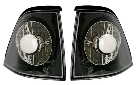 Angel Eyes Scheinwerfer für 3er BMW E36 in Schwarz