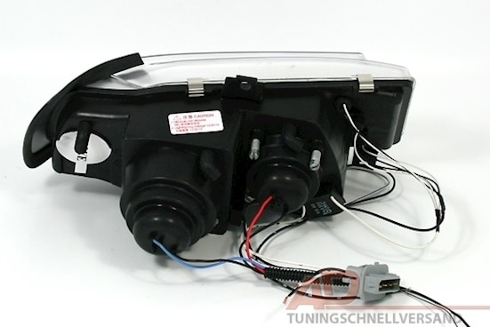 Angel Eyes Scheinwerfer für Seat Ibiza in Chrom