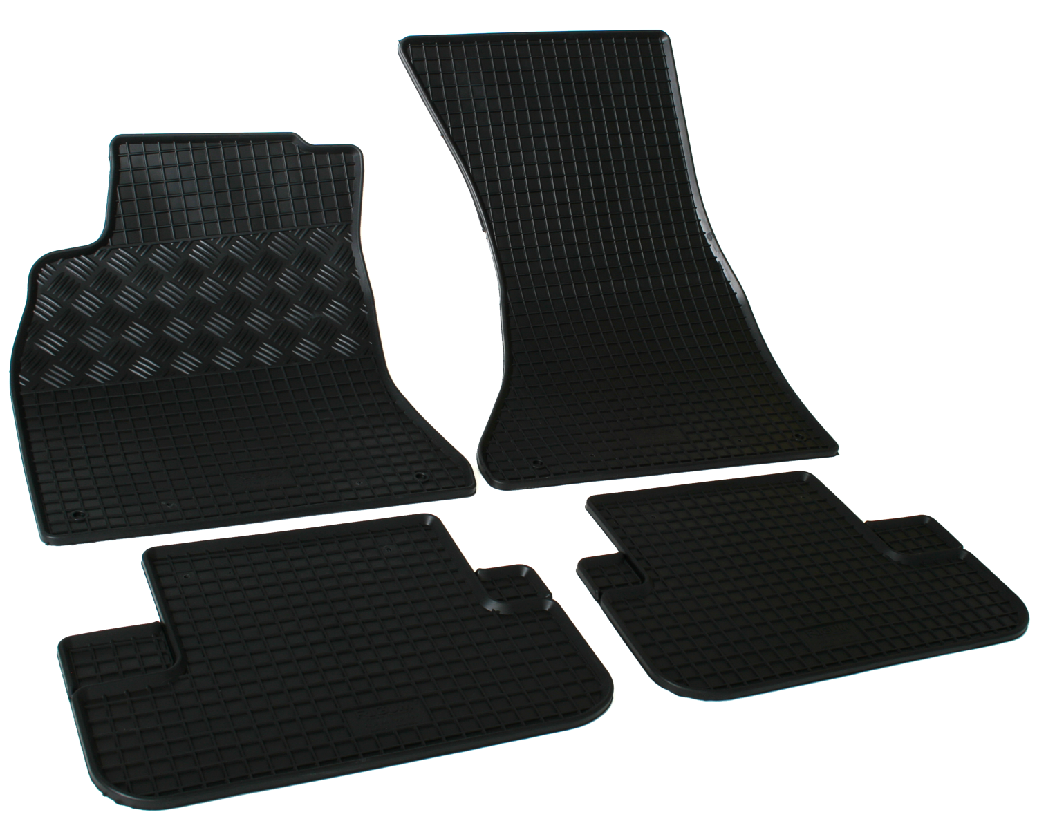 Gummi Fußmatten für Audi A4 8K B8 + A5 B8
