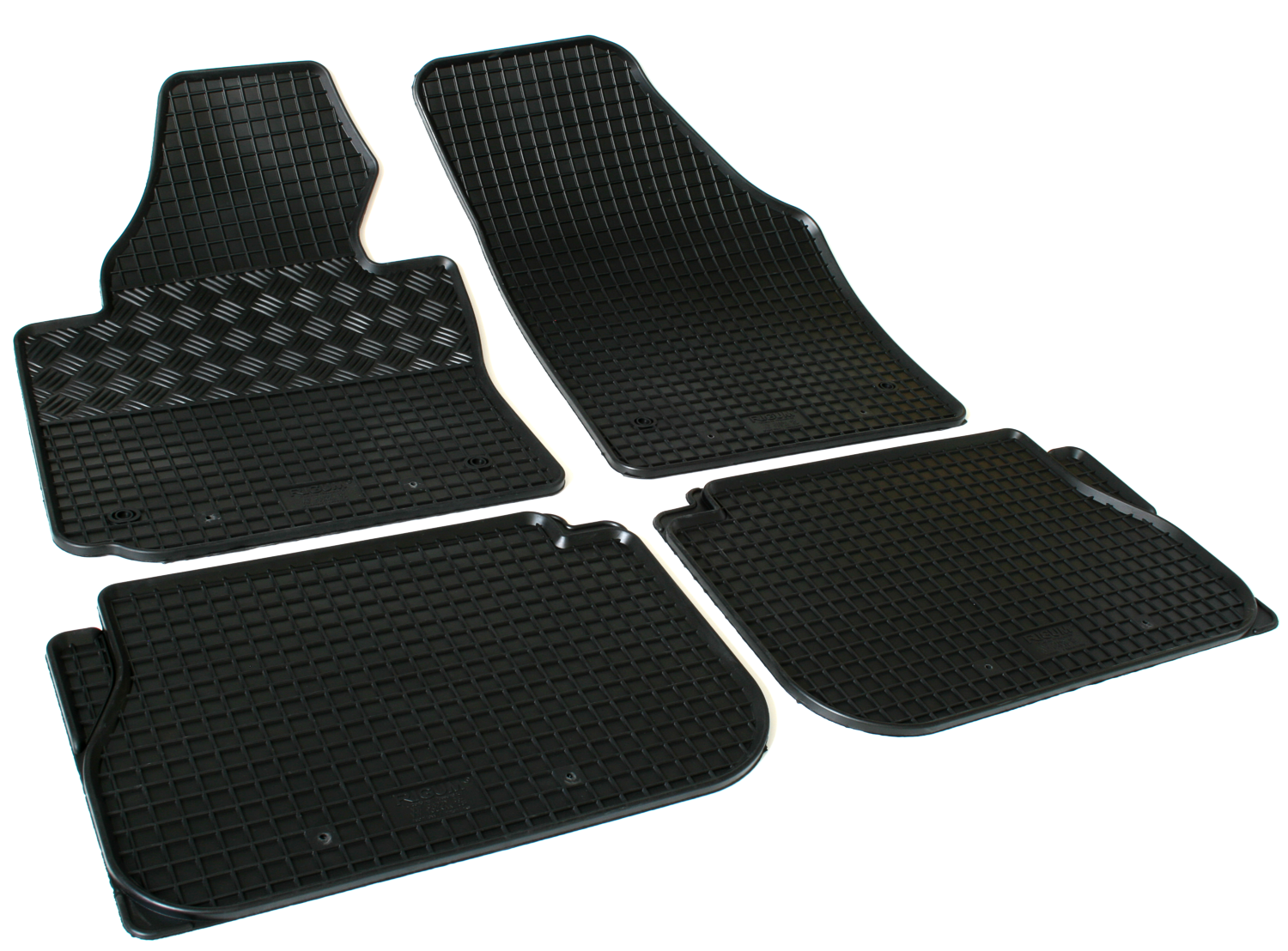 Gummi Fußmatten für VW Touran 1T + Caddy