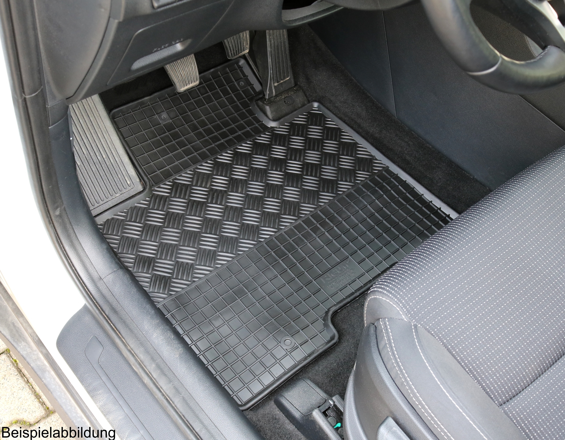 Gummi Fußmatten für Renault Clio 2