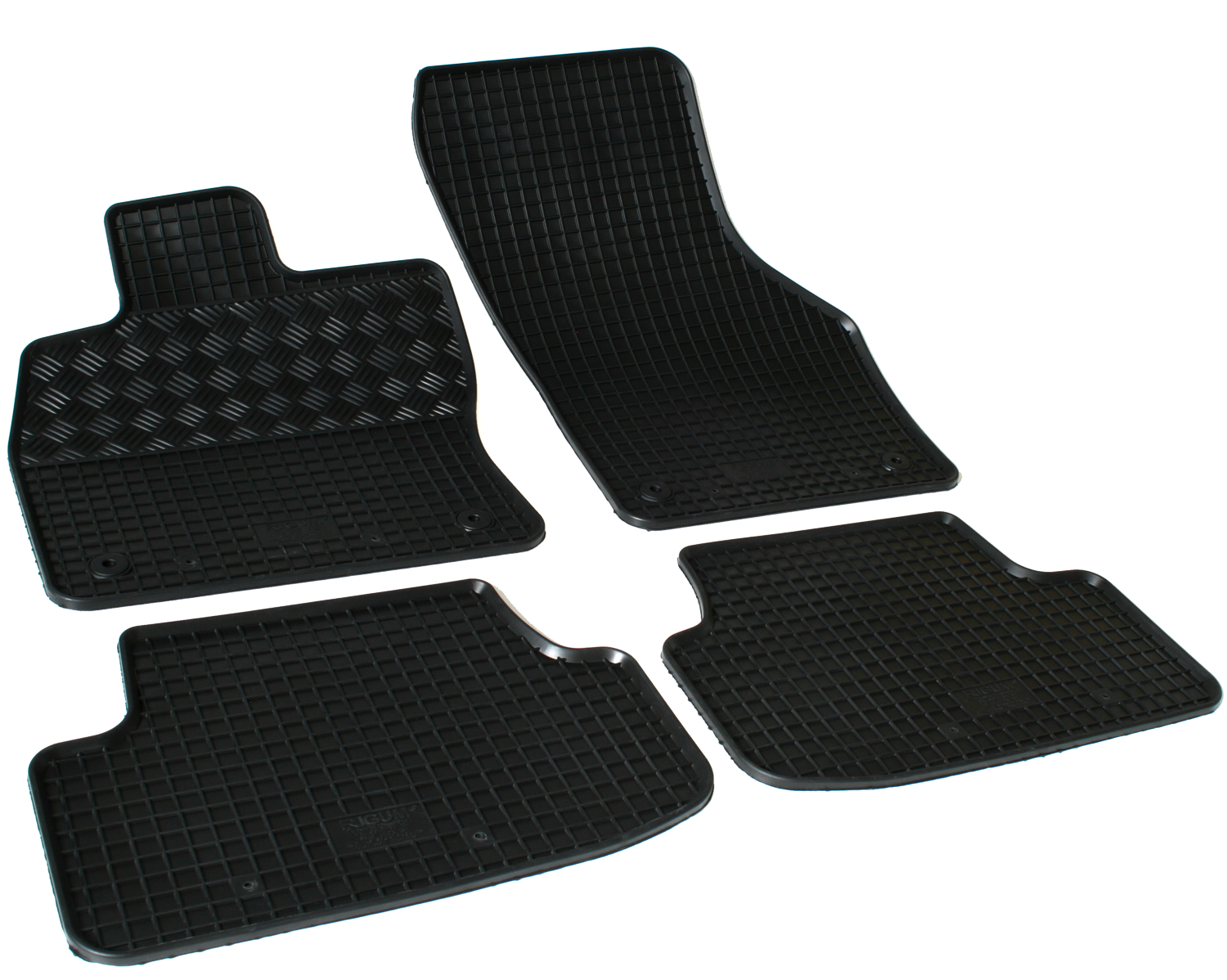 Gummi Fußmatten für Audi A3 / VW Golf 7