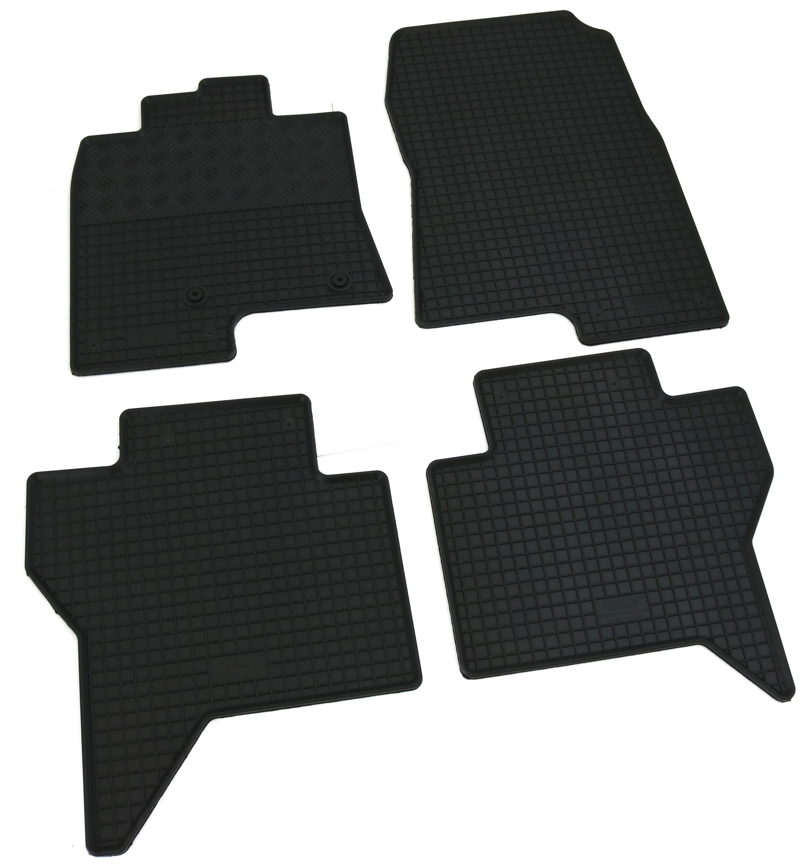 Gummi Fußmatten für Mitsubishi Pajero 3 + 4