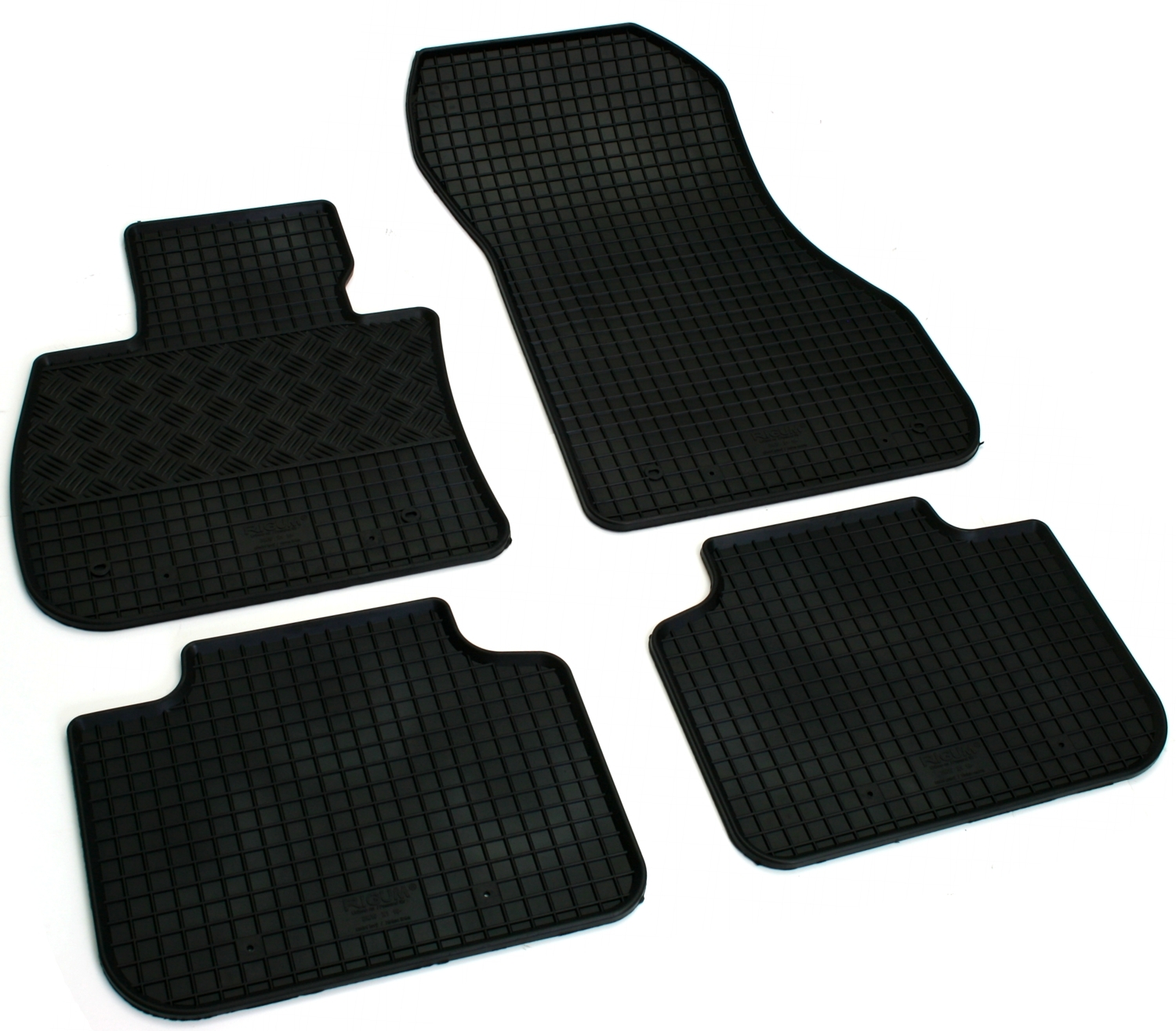 Gummi Fußmatten für BMW X1 + X2