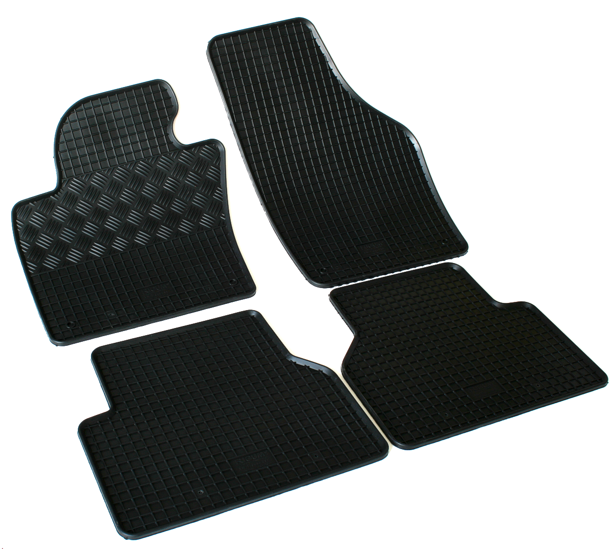 Gummi Fußmatten für VW Tiguan 5N
