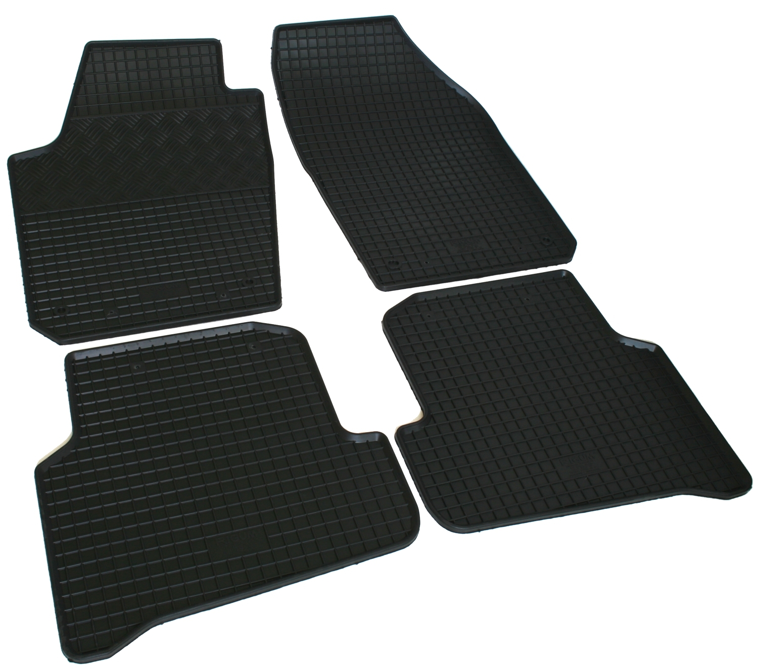 Gummi Fußmatten für VW Polo 6R 6C + Seat Ibiza