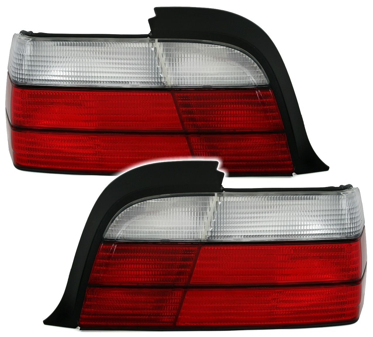 Rückleuchten für BMW E36 Coupe Cabrio in Rot Weiss
