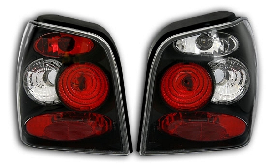 Rückleuchten für VW Polo 6N in Schwarz