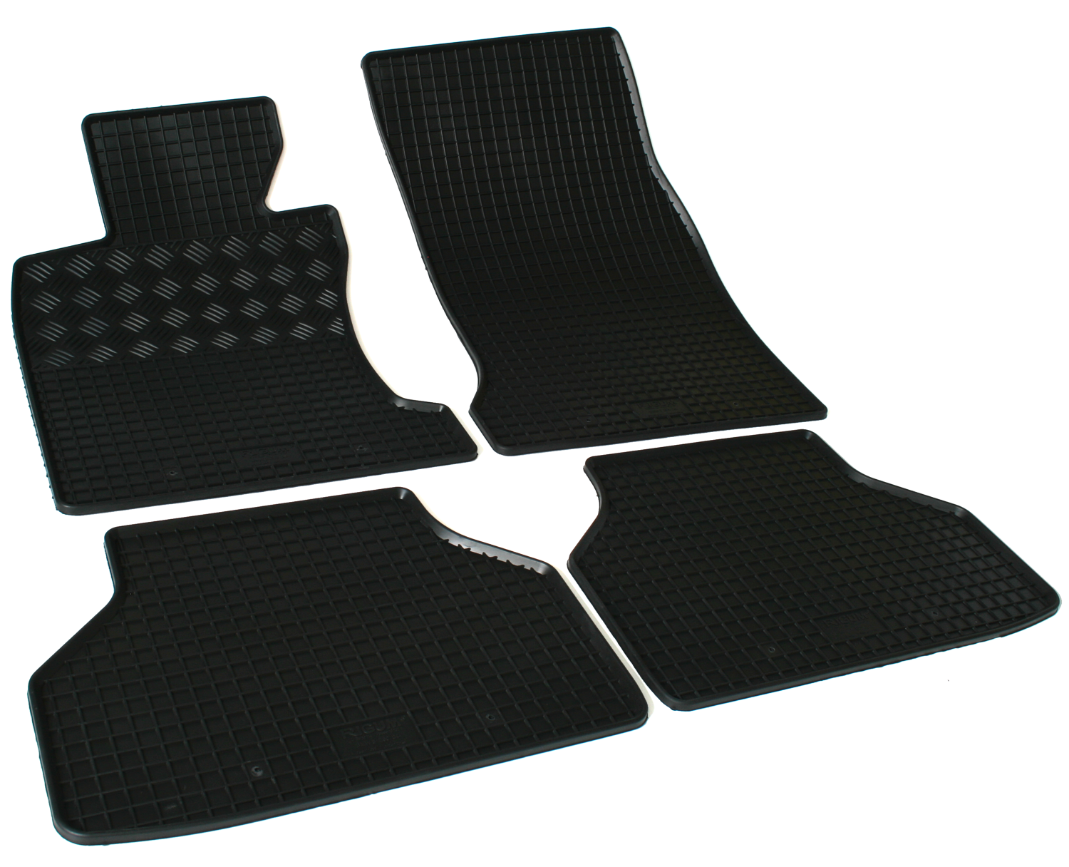 Gummi Fußmatten für 5er BMW E60 + E61