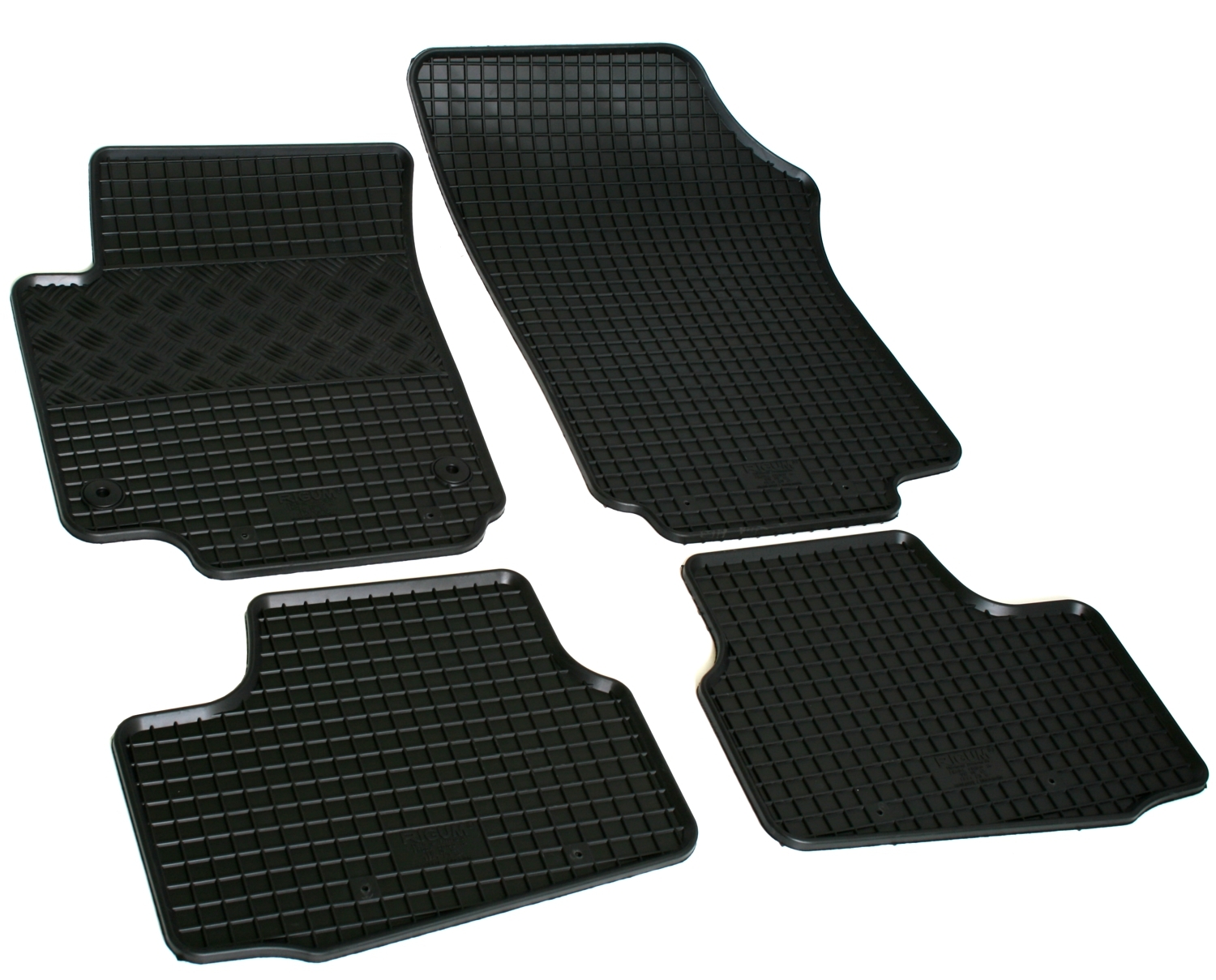 Gummi Fußmatten für VW Up Seat Mii Skoda Citigo